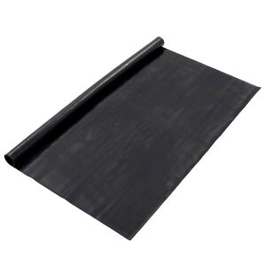 vidaXL Lattiamatto Musta 1,2 x 5 m Kumi