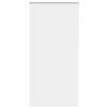 vidaXL Rullaverho Blackout valkoinen 95x230 cm Kankaan leveys 90,7 cm