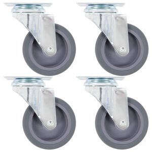 vidaXL Rullapy&ouml;r&auml;t 4 kpl 75 mm