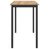vidaXL P&ouml;yt&auml; Artisan tammi 100 x 50 x 76,5 cm Kehitetty puu ja ter&auml;s