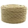 vidaXL Venelanka 16 mm 50 m Luonnollinen