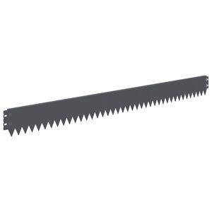 vidaXL Nurmireunus 30 kpl 103 x 10 cm Ter&auml;s Antrasiitti