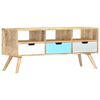 vidaXL TV-taso 110x35x48 cm t&auml;ysi mangopuu