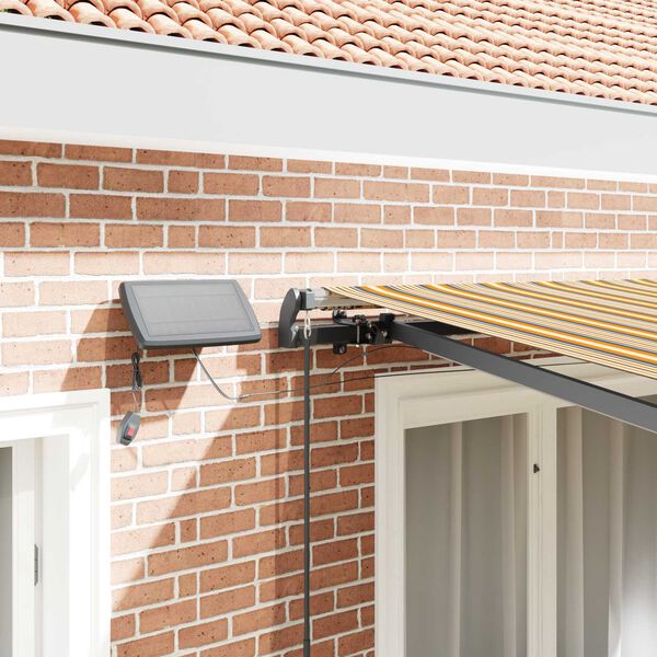 vidaXL Vetoutuva markiisi Moniv&auml;rinen 300 x 250 cm kangas