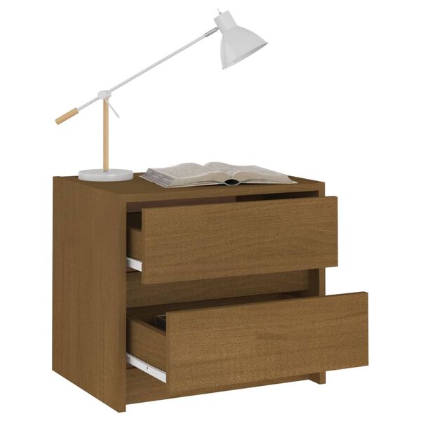 vidaXL Y&ouml;p&ouml;yt&auml; hunajanruskea 40x30,5x35,5 cm t&auml;ysi m&auml;nty