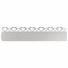 vidaXL Nurmikonreunukset 10 kpl 103 x 0,05 x 22 cm Ruostumaton ter&auml;s