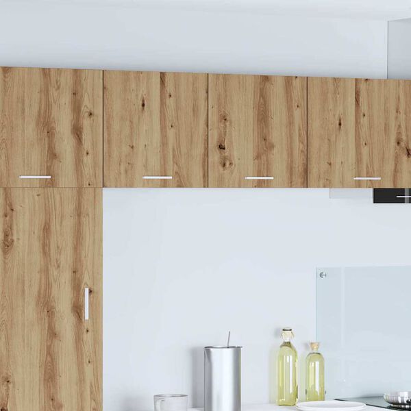 vidaXL Henkarikaappi Artisan tammesta ja valkoisesta 40 x 31 x 40 cm