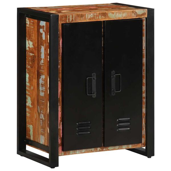 vidaXL Senkki Monivärinen 55x35x70 cm massiivipuu kierrätetty