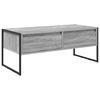 vidaXL Sohvap&ouml;yt&auml; Harmaa Sonoma 100 x 46 x 40 cm Tekninen puu