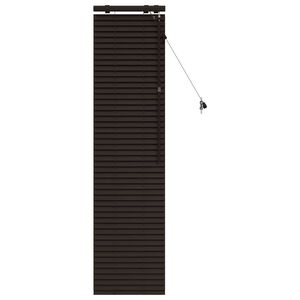 vidaXL Venezia-verho Tumma ruskea 50 x 160 cm 35 mm