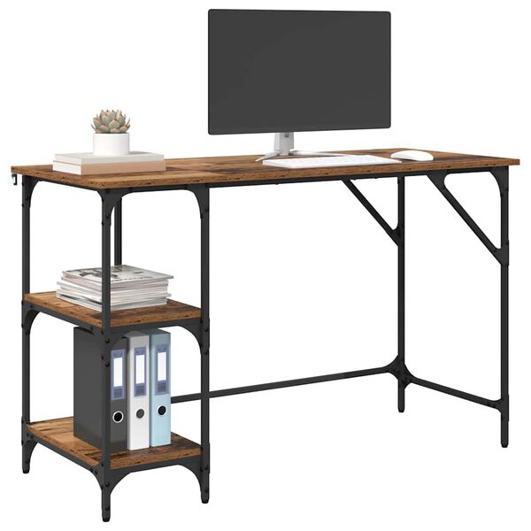 vidaXL P&ouml;yt&auml; Vanha Puu 120 x 50 x 75 cm Tekninen puu