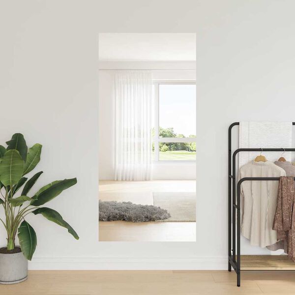 vidaXL Itseliimautuva peilien kalvo 60 x 200 cm 2 pcs Hopea PET