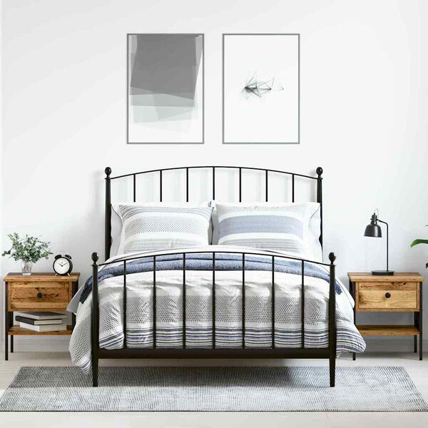 vidaXL Y&ouml;p&ouml;yt&auml; laatikon kanssa 2 pcs Vanha puu 40 x 42 x 45 cm