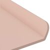 vidaXL Kelluva hylly 3 pcs Pinkki 40 x 9 x 2,5 cm Ter&auml;s