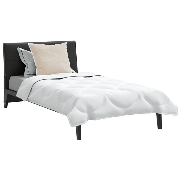 vidaXL Peittosarja tyynyllä 2 pcs Valkoinen Mikrokuitu