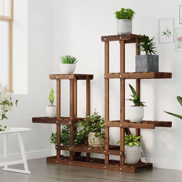 vidaXL Kukkateline 95x25x96 cm täysi kuusi