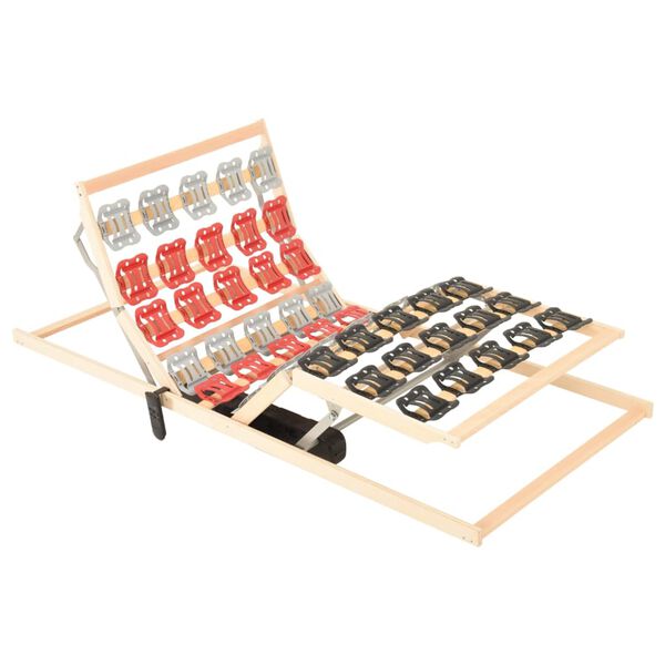 vidaXL Moottorisängyn runko säädettävät päädyt 100x200 cm