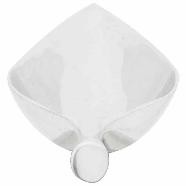 vidaXL Fruit Basket Hopea 60 x 15 x 8 cm Alumiini