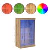 vidaXL LED-p&ouml;yt&auml;taso Artisan tammi 60,5 x 37 x 100 cm Tekninen puu