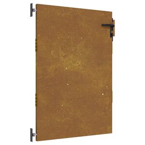 vidaXL Puutarhaportti 85x125 cm Corten-ter&auml;s