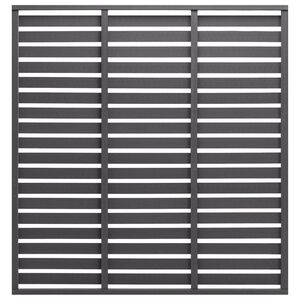 vidaXL Aitapaneeli WPC 180x180 cm harmaa