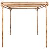 vidaXL Pergola bambu 170x170x220 cm