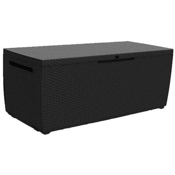 Keter Ulkos&auml;ilytyslaatikko Capri 302 l antrasiitti