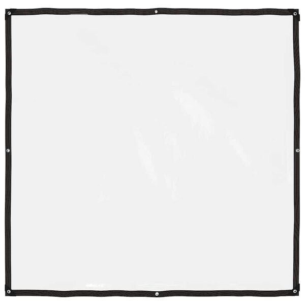 vidaXL Kirkas pressu rengaskaihtimilla 2x2 m polyeteeni