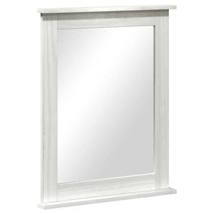 vidaXL Peili VIGO Antiikkivalkoinen 55,5 x 5 x 70 cm T&auml;ysi m&auml;nty