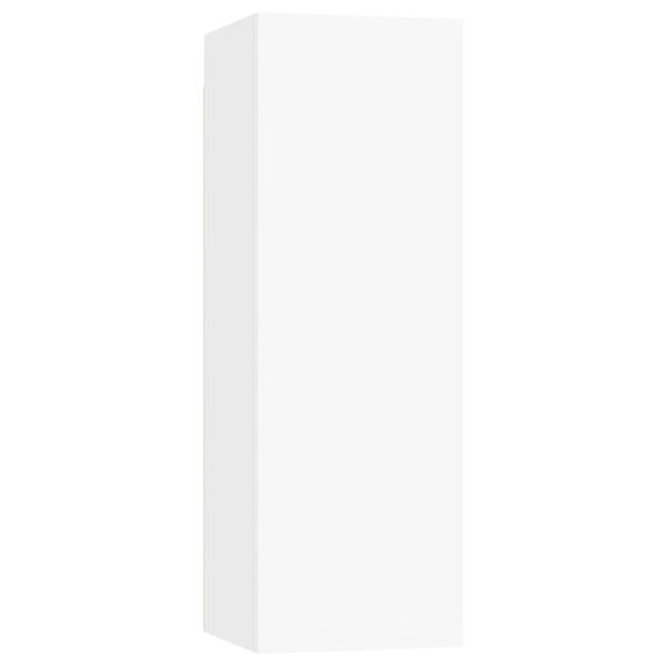 vidaXL TV-taso valkoinen 30,5x30x90 cm tekninen puu