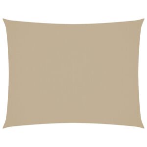 vidaXL Aurinkopurje Oxford-kangas suorakaide 3x6 m beige