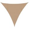 vidaXL Aurinkopurje 160 g/m&sup2; harmaanruskea 4,5x4,5x4,5 m HDPE