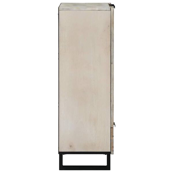 vidaXL Media-s&auml;ilytyskaapit ja hyllyt Valkoinen ja musta