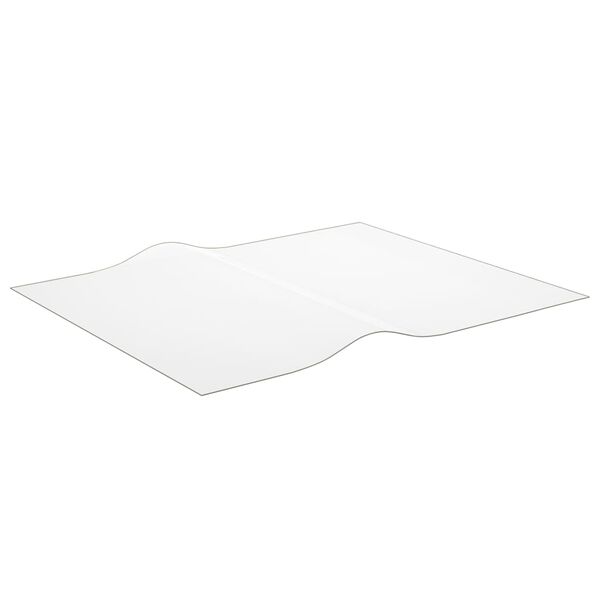 vidaXL Pöytäsuoja matta 100x90 cm 1,6 mm PVC