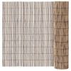 vidaXL Puutarha-aita 400 x 90 cm Ruoko Luonnollinen