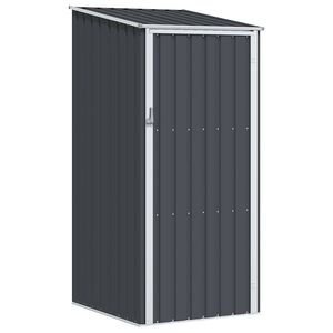 vidaXL Puutarhavaja antrasiitti 87x98x159 cm galvanoitu ter&auml;s