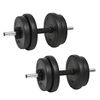 vidaXL K&auml;sipainot levyill&auml; 40 kg