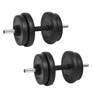 vidaXL K&auml;sipainot levyill&auml; 40 kg
