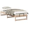 vidaXL S&auml;ngyn runko Ruskea 90 x 210 cm Massiivinen m&auml;nty
