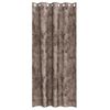 vidaXL Samettiverhot verhoilla 2 pcs Cappuccino 260 x 140 cm Sametti