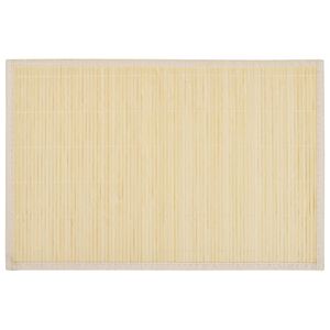 Bambu Tabletti 6 kpl 30 x 45 cm Luonnonväri