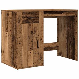 vidaXL Ty&ouml;p&ouml;yt&auml; musta 100x49x75 cm lastulevy