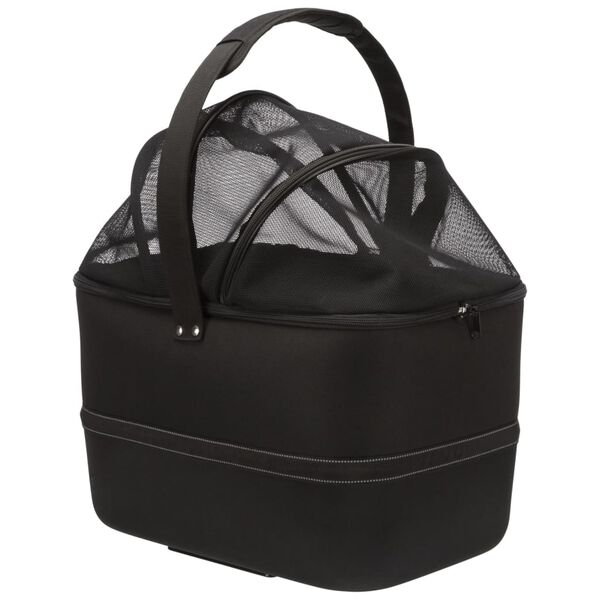 TRIXIE Pyöräkori lemmikkieläimille 41x47x29 cm musta