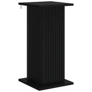 vidaXL Kasviteline Musta 30,5 x 30 x 60,5 cm Tekninen puu