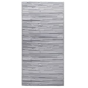vidaXL Ulkomatto ARAKIL harmaa 120x180 cm PP
