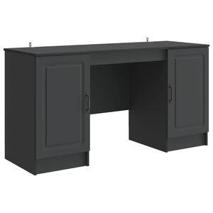 vidaXL P&ouml;yt&auml; Musta 142,5 x 50 x 75 cm Tekninen puu