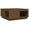 vidaXL Sohvap&ouml;yt&auml; hunajanruskea 80x81x36,5 cm t&auml;ysi m&auml;nty
