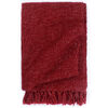 vidaXL Heitto Burgundi 220 x 250 cm 1.93 kg Polyesteri