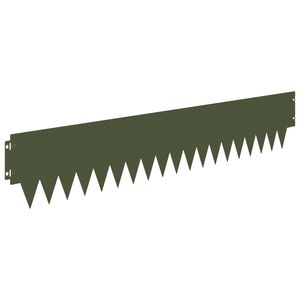 vidaXL Nurmireunus 30 kpl 103 x 20 cm Ter&auml;s Oliivinvihre&auml;