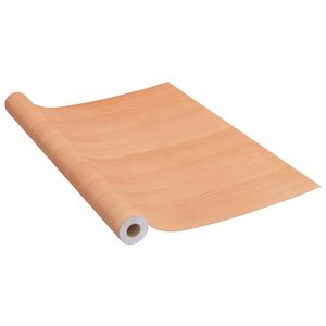 vidaXL Itseliimautuva huonekalukalvo japanilainen tammi 500x90 cm PVC